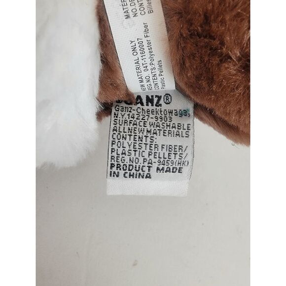 Ganz Webkinz Kids Brown Reindeer Plush - Picture 3 of 7